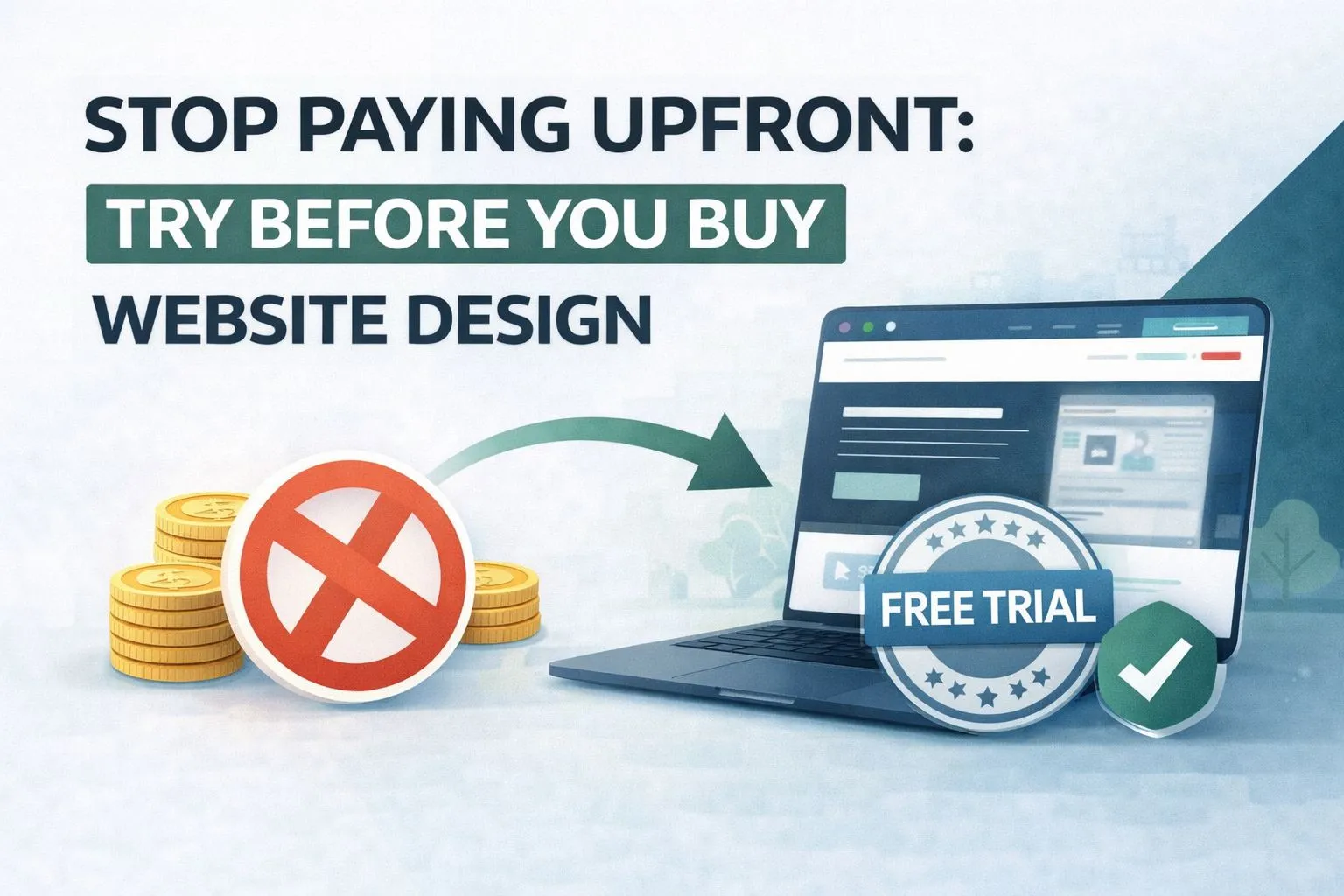 Stop Paying Upfront: Try Before You Buy Website Design